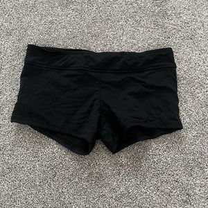 Mossimo black spandex shorts. Size xs.